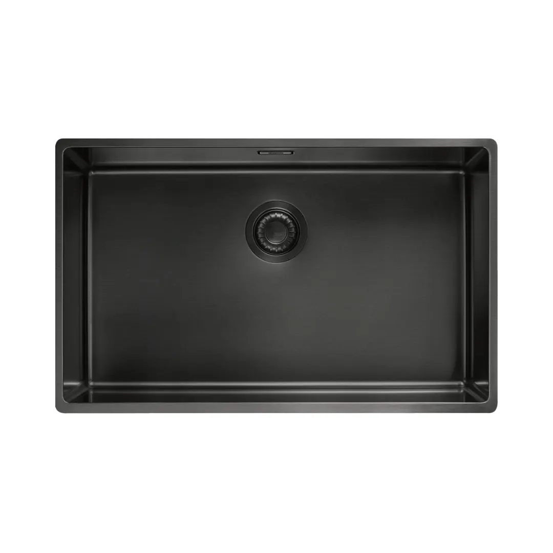 Franke stainless steel sink mythos masterpiece bxm 210 110 68 ( 28.5 x 18 inches ) BXM-210-110-68 Anthracite - image 1