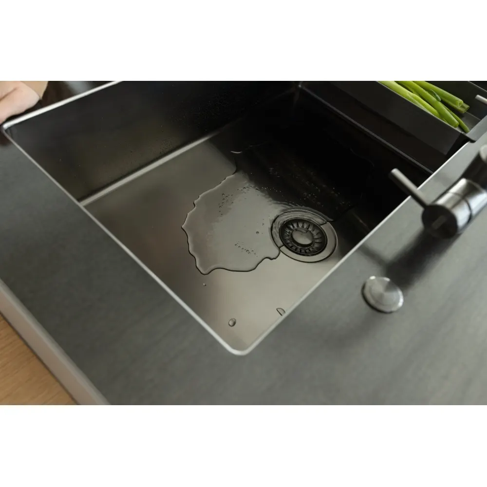 Franke Mythos Masterpiece Stainless Steel Kitchen Sink, 28.5 x 18 in, BXM 210 110 68 BXM-210-110-68 Anthracite - image 3