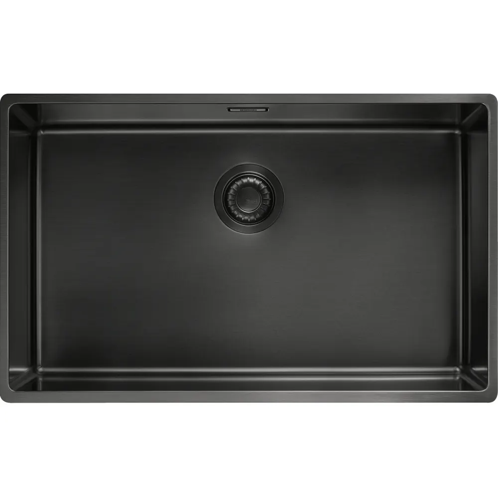 Franke Mythos Masterpiece Stainless Steel Kitchen Sink, 28.5 x 18 in, BXM 210 110 68 BXM-210-110-68 Anthracite - image 1