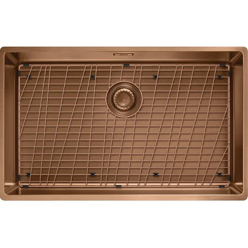 Franke Mythos Masterpiece Stainless Steel Kitchen Sink, 28.5 x 18 in, BXM 210 110 68 BXM-210-110-68 Copper - image 2
