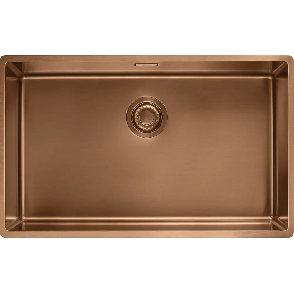 Franke Mythos Masterpiece Stainless Steel Kitchen Sink, 28.5 x 18 in, BXM 210 110 68 BXM-210-110-68 Copper - image 1