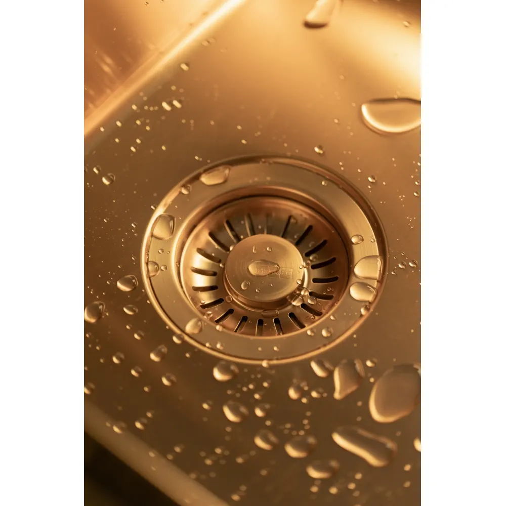 Franke Mythos Masterpiece Stainless Steel Kitchen Sink, 28.5 x 18 in, BXM 210 110 68 BXM-210-110-68 Gold - image 4