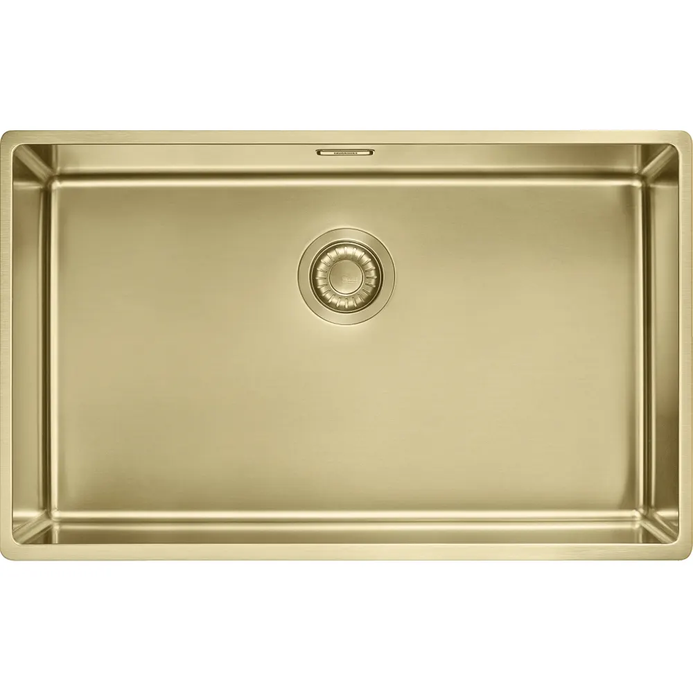 Franke Mythos Masterpiece Stainless Steel Kitchen Sink, 28.5 x 18 in, BXM 210 110 68 BXM-210-110-68 Gold - image 1