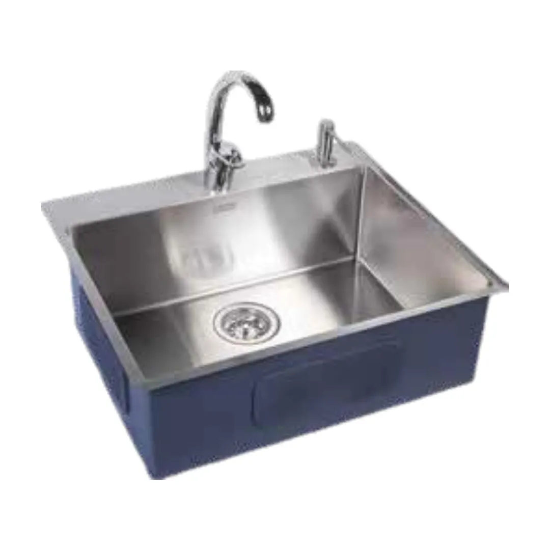 Franke stainless steel sink box elite box elite bxx 210 110 57 ( 24 x 20 inches ) BXX-210-110-57 Satin - image 1