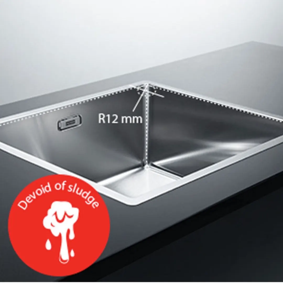 Franke stainless steel Sink Box series box bxx 210 110 79 ( 33 x 18 inches ) BXX-210-110-79 Satin - image 4