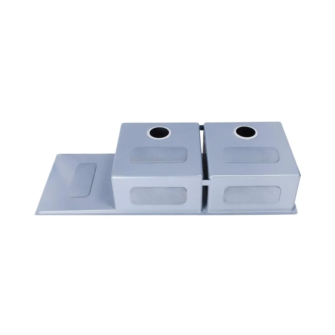 Franke stainless steel Sink Box series box bxx 221 121 116 ( 46 x 18 inches ) BXX-221-121-116 Satin - image 4