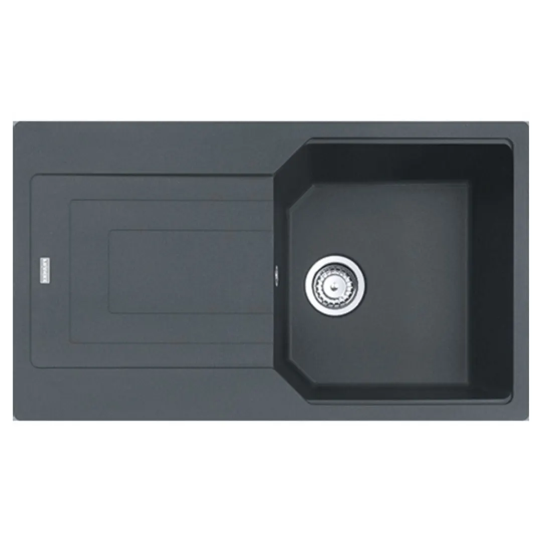 Franke fragnite sink Urban Fragranite series urban range ubg 611 211 86 ( 34 x 20 inches ) UBG-611-211-86 Onyx - image 1