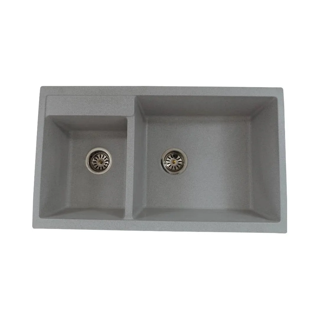 Hindware quartz sink garnet garnet 34 x 20 x 8 ( 34 x 20 inches ) HINDWARE-QUARTZ-SINK-GARNET-GARNET-34-X-20-X-8-34-X-20-INCHES-EROS Eros - image 1