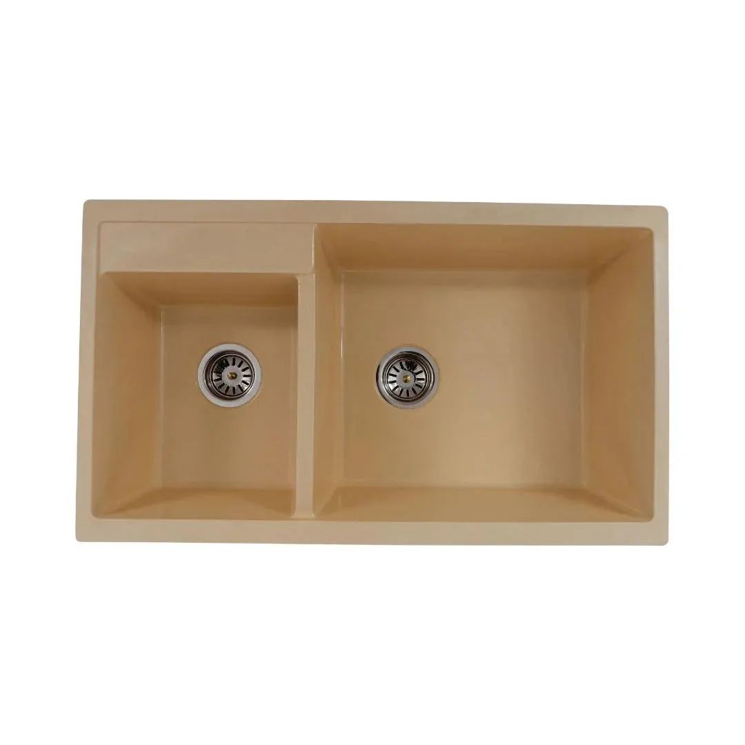 Hindware quartz sink garnet garnet 34 x 20 x 8 ( 34 x 20 inches ) HINDWARE-QUARTZ-SINK-GARNET-GARNET-34-X-20-X-8-34-X-20-INCHES-VENUS Venus - image 1