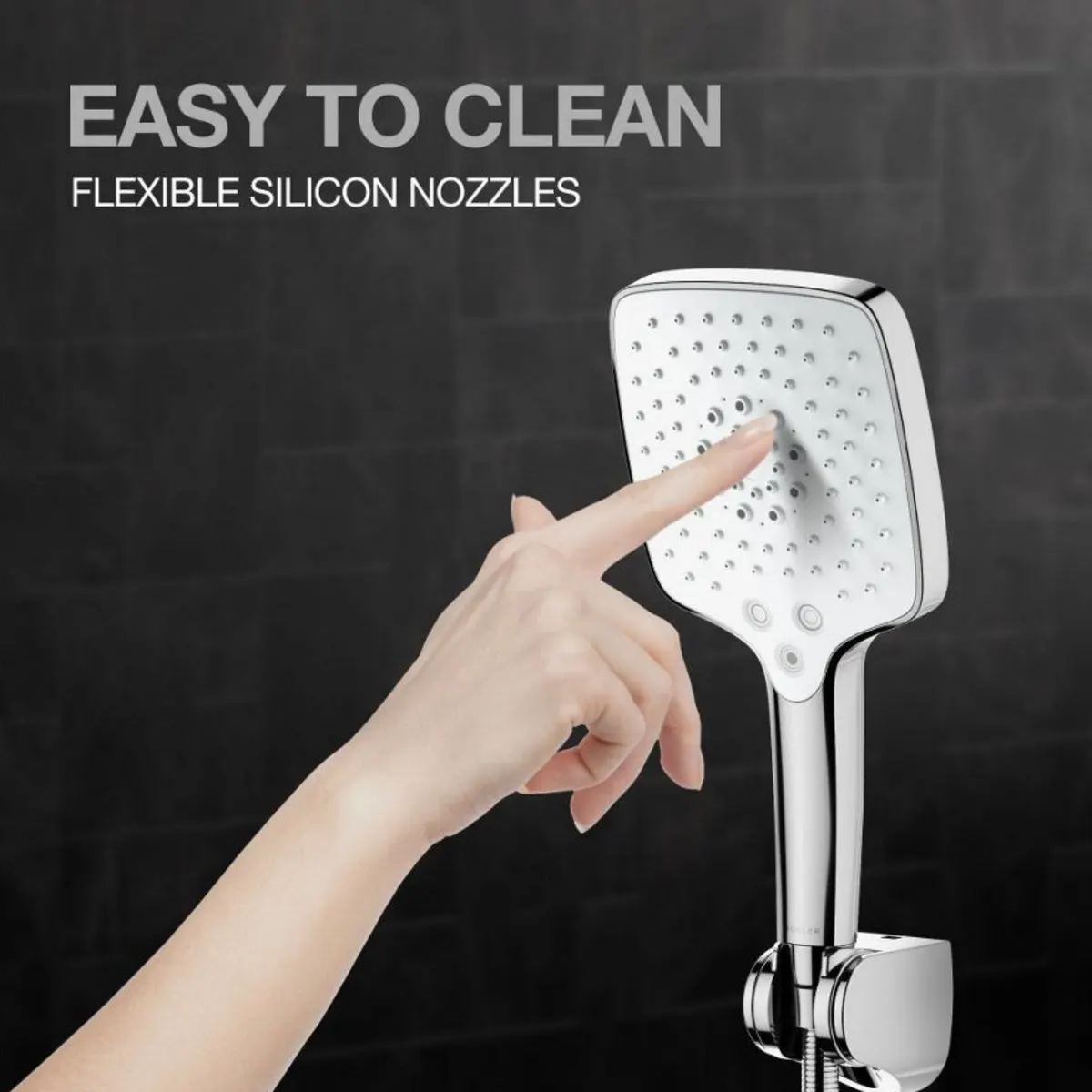 Kohler multi flow hand shower rain duet 97009IN-CP 97009IN-CP Chrome - image 5