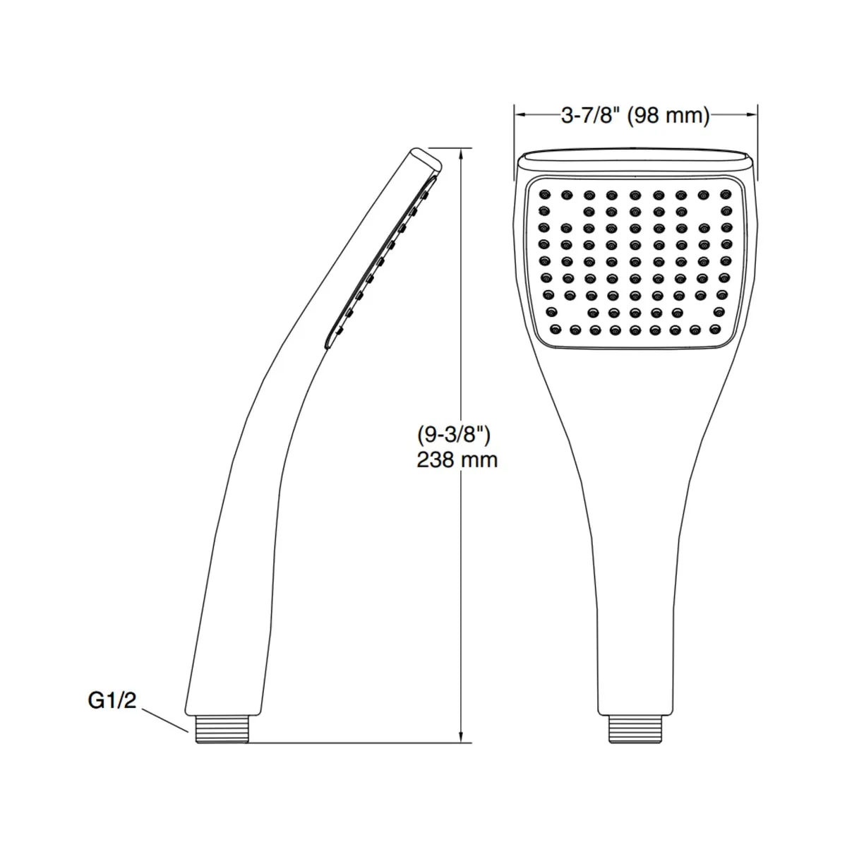 Kohler single flow hand shower spatula 98445IN-BV 98445IN-BV Brushed Bronze - image 2