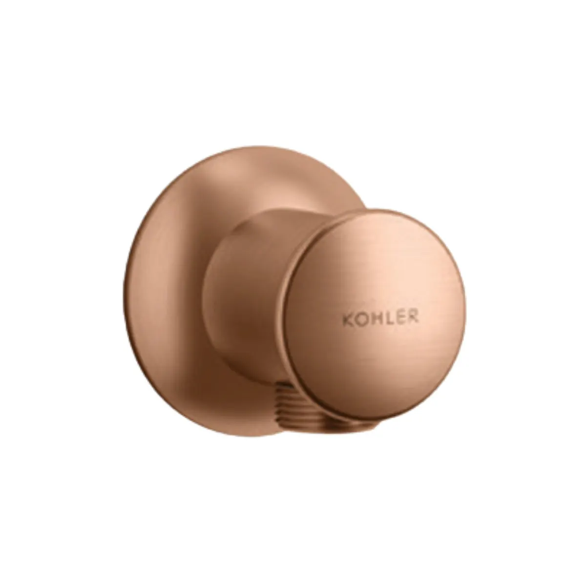Kohler shower fitting wall outlet 16381IN-BRD 16381IN-BRD Brushed Rose Gold - image 1