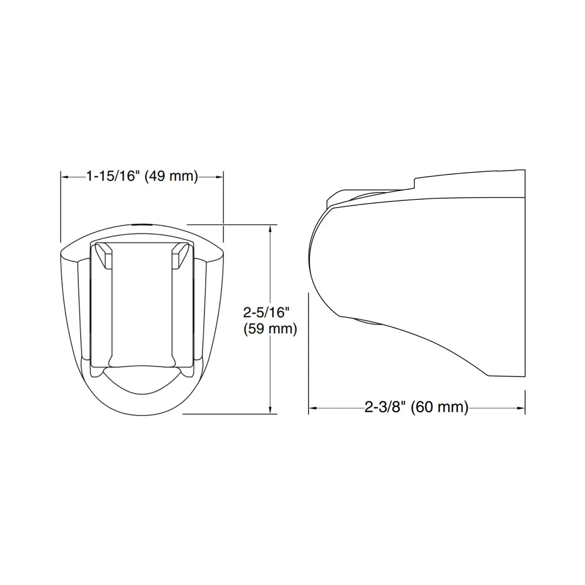 Kohler shower fitting wall bracket 99035IN-BRD 99035IN-BRD Brushed Rose Gold - image 2