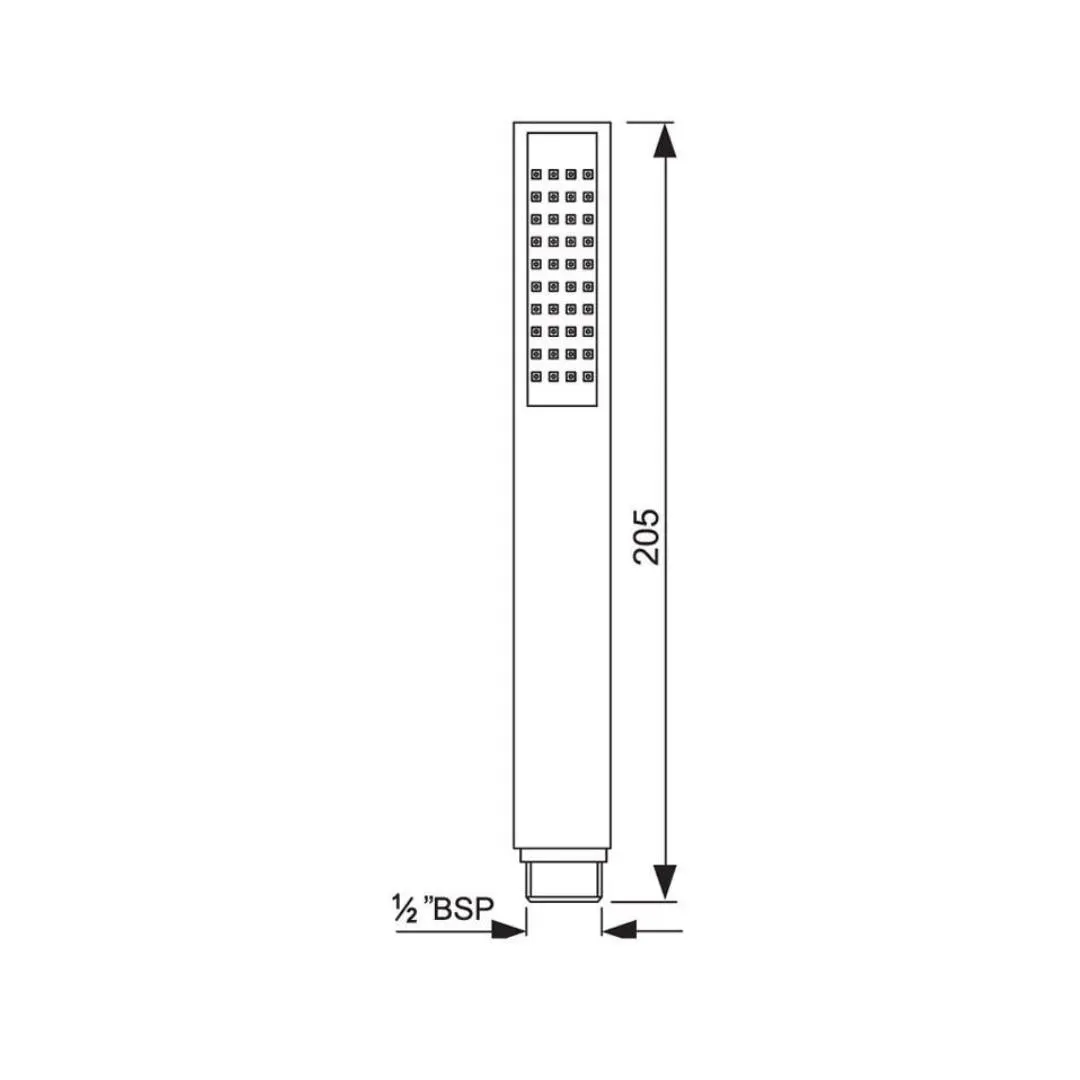 Jaquar single flow hand shower HSH-CHR-35537 Chrome - image 3
