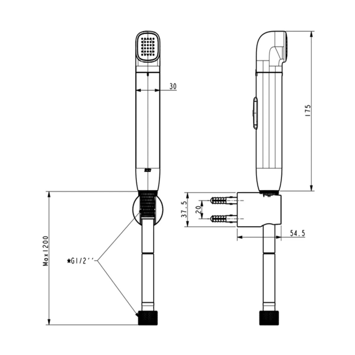 American Standard health faucet duostrix FFASTS28-000GL0BF0 FFASTS28-000GL0BF0 Cool Sunrise - image 2