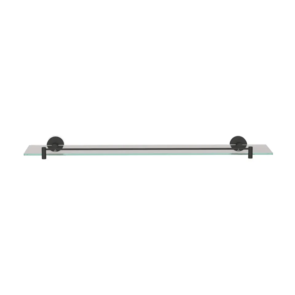 Jaquar Glass Shelf 600mm Long Continental series ACN-BLM-1171N Black Matt - image 1