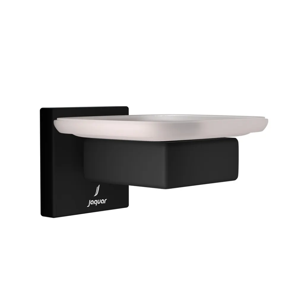 Jaquar Soap Dish Holder Kubix Prime Bathroom Accessories series AKP-BLM-35731P Black Matt - image 1