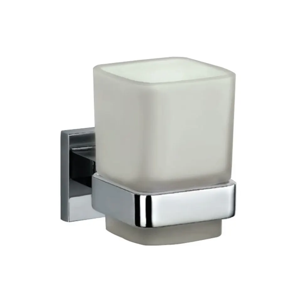 Jaquar Tumbler Holder Kubix Prime Bathroom Accessories series AKP-CHR-35741P Chrome - image 1