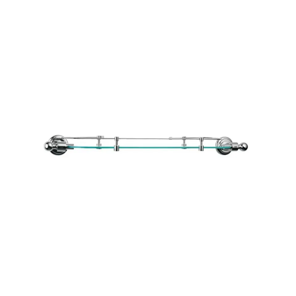 Jaquar Glass Shelf 550mm Long Queen's series AQN-CHR-7771 Chrome - image 1