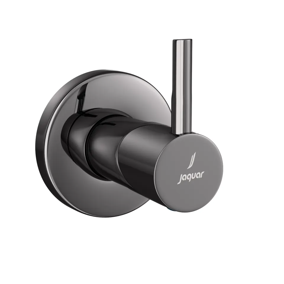 Jaquar Concealed Stop Valve and Flush Cock Exposed Parts Kit Continental Prime series FLP-BCH-5083KPM Black Chrome - image 1