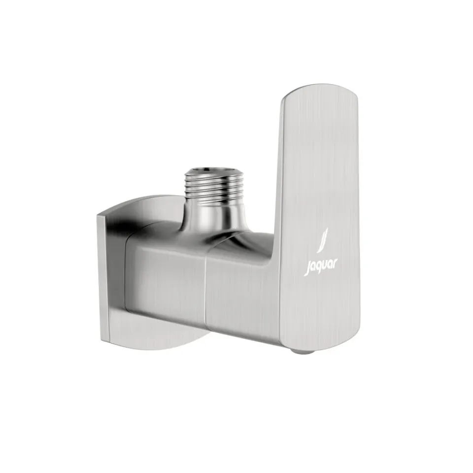 Jaquar Angle Valve with Wall Flange Kubix Prime series KUP-SSF-35053PM Stainless Steel - image 1