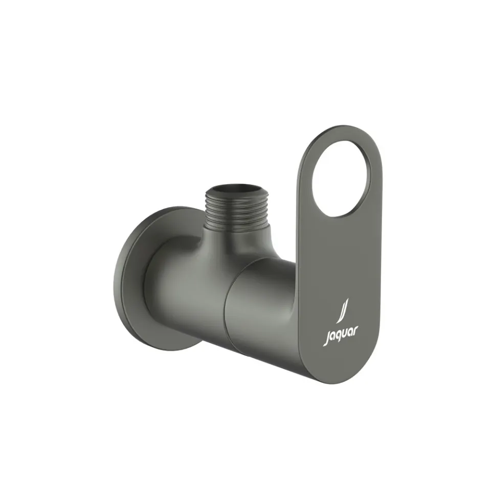Jaquar Angle Valve with Wall Flange Ornamix Prime series ORP-GRF-10053PM Graphite - image 1