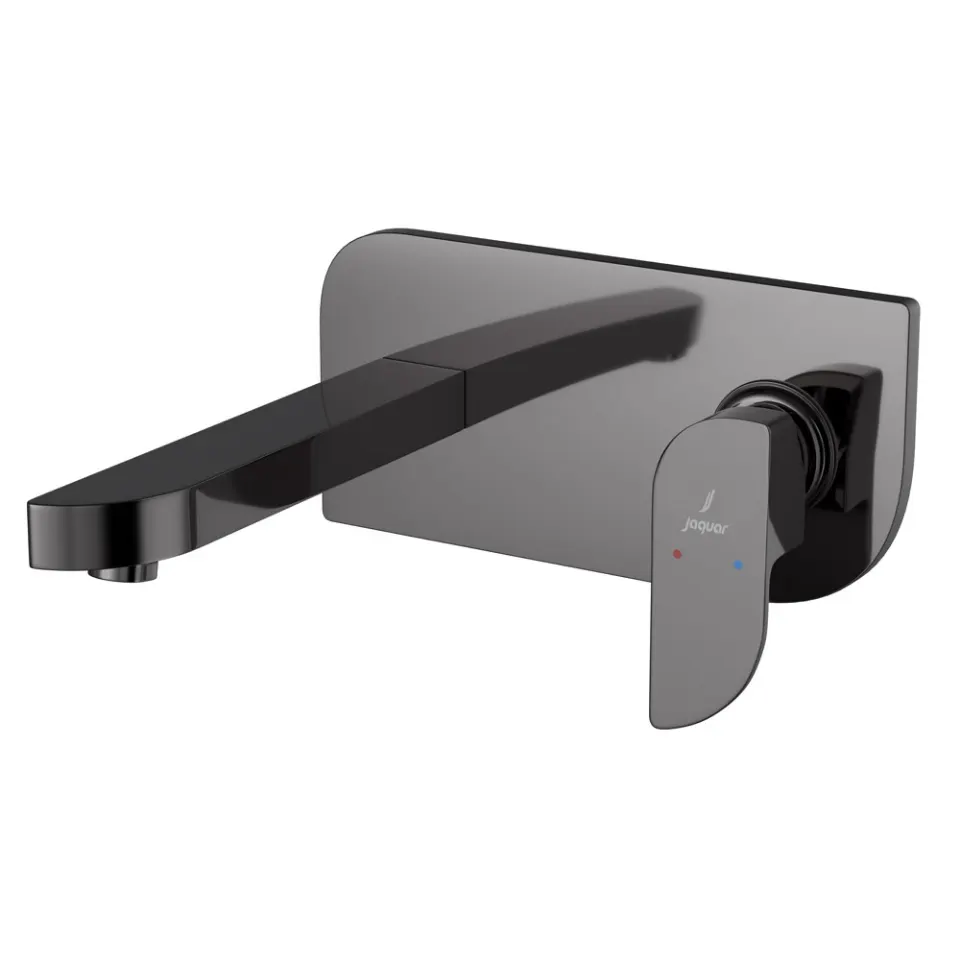 Jaquar Basin Mixer Exposed Parts Kit, Wall Mounted, with Spout Alive series ALI-BCH-85233NK Black Chrome - image 1