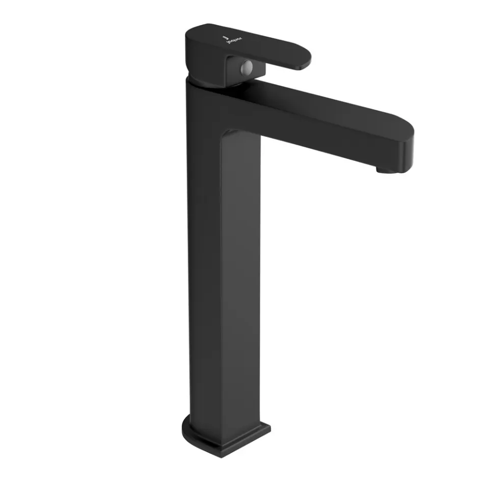 Jaquar Tall Boy Basin Mixer, 125mm Extension Body, 600mm Braided Hoses Alive series ALI-BLM-85005B Black Matt - image 1