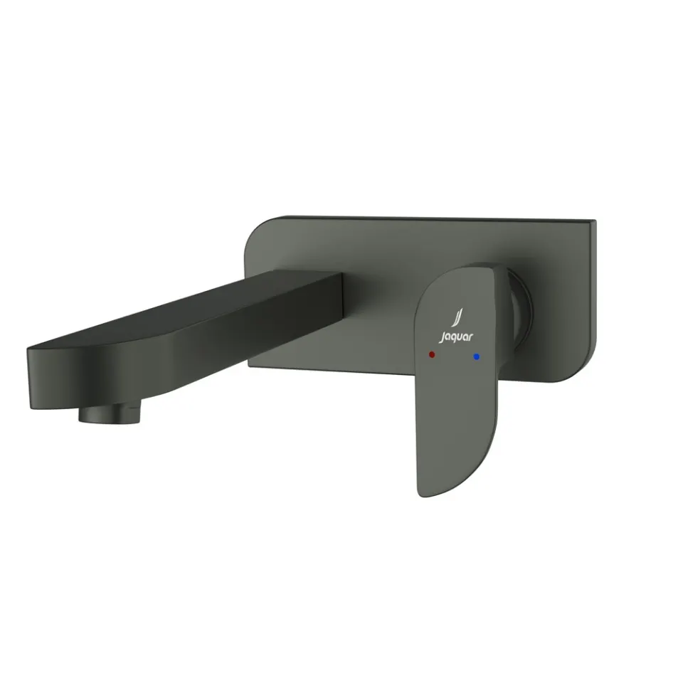 Jaquar Wall Mounted Concealed Basin Tap Exposed Parts Kit with Spout Alive series ALI-GRF-85441K Graphite - image 1
