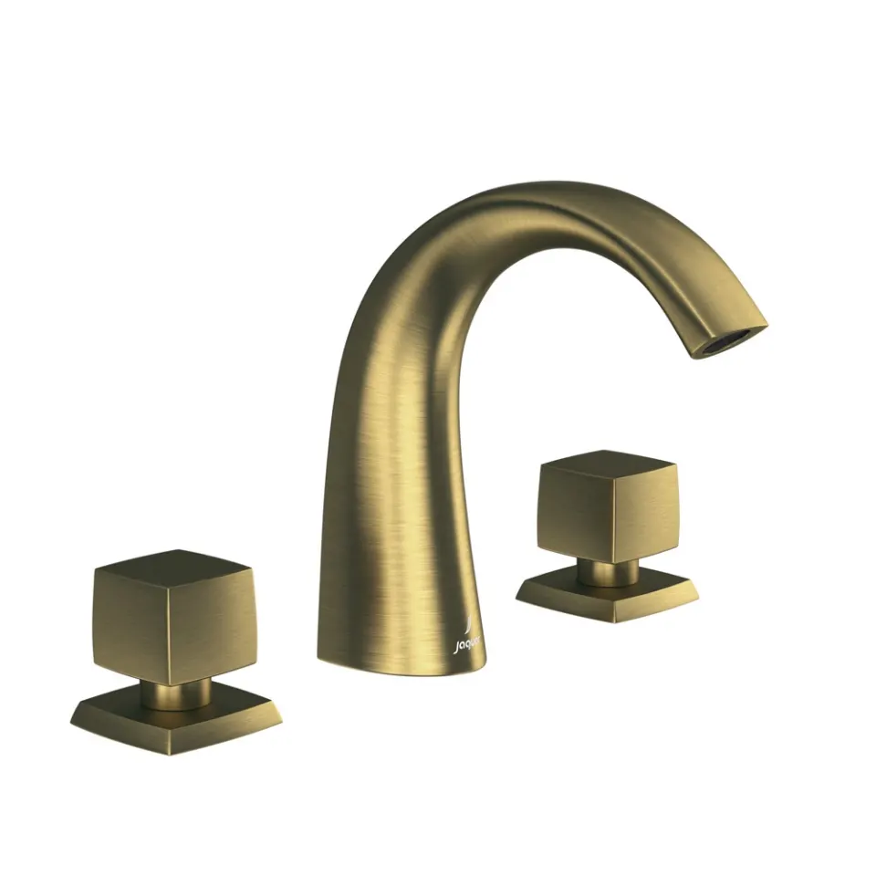 Jaquar 3-Hole Basin Mixer Arc series ARC-ABR-87189 Antique Bronze - image 1