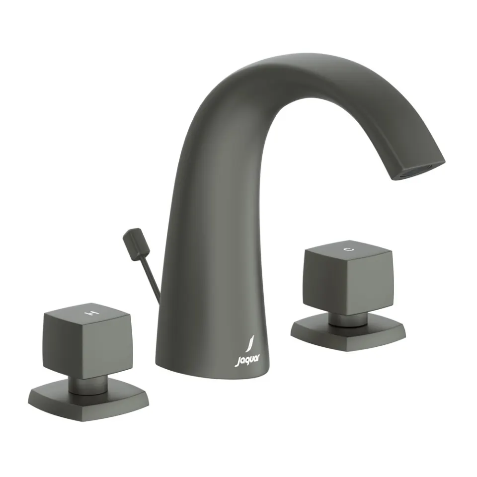 Jaquar 3-Hole Basin Mixer Arc series ARC-GRF-87191 Graphite - image 1