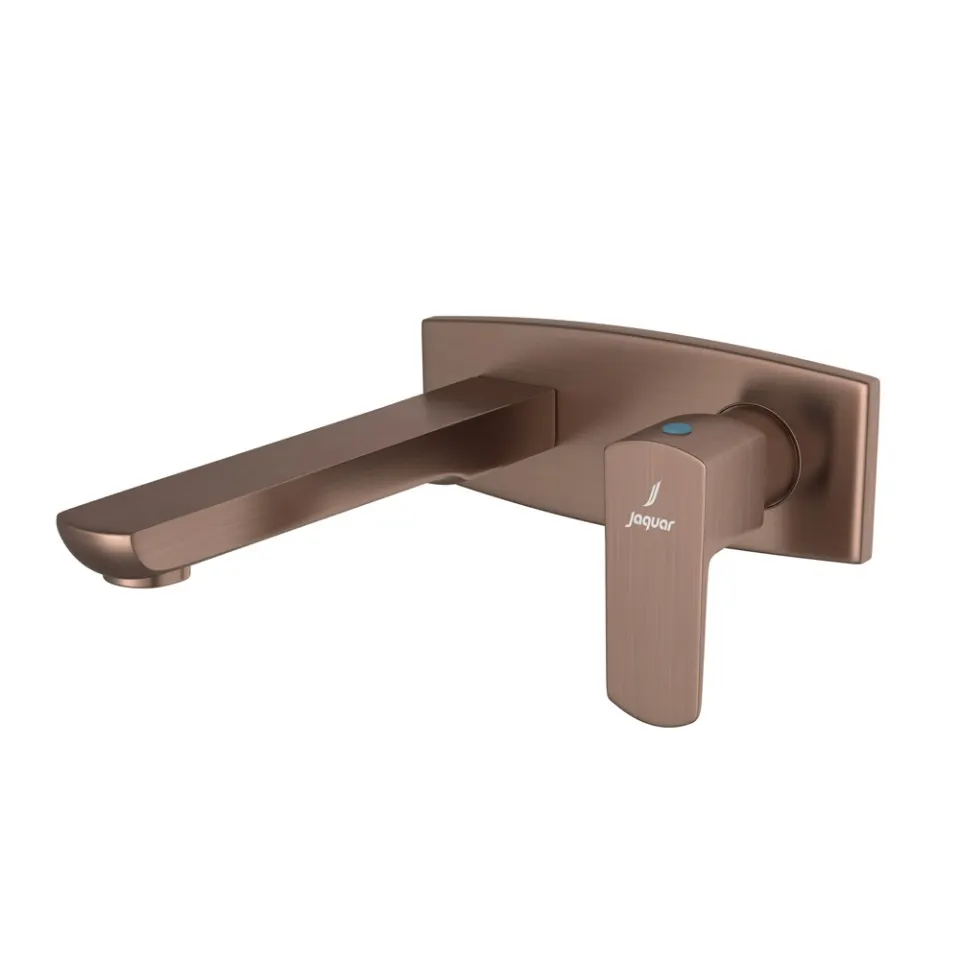 Jaquar Wall Mounted Concealed Basin Tap Exposed Parts Kit with Spout Kubix Prime series KUP-ACR-35441KPM Antique Copper - image 1