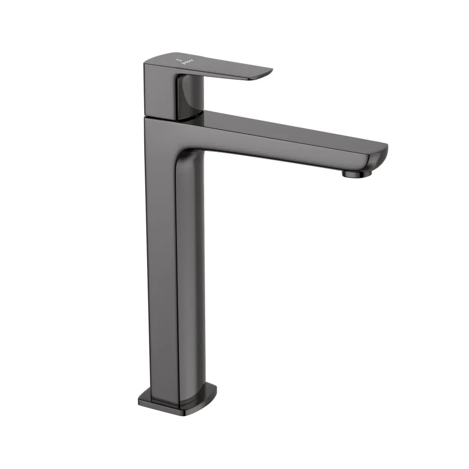 Jaquar Tall Boy Basin Tap with 190mm Extension Body Kubix Prime series KUP-BCH-35021PM Black Chrome - image 1