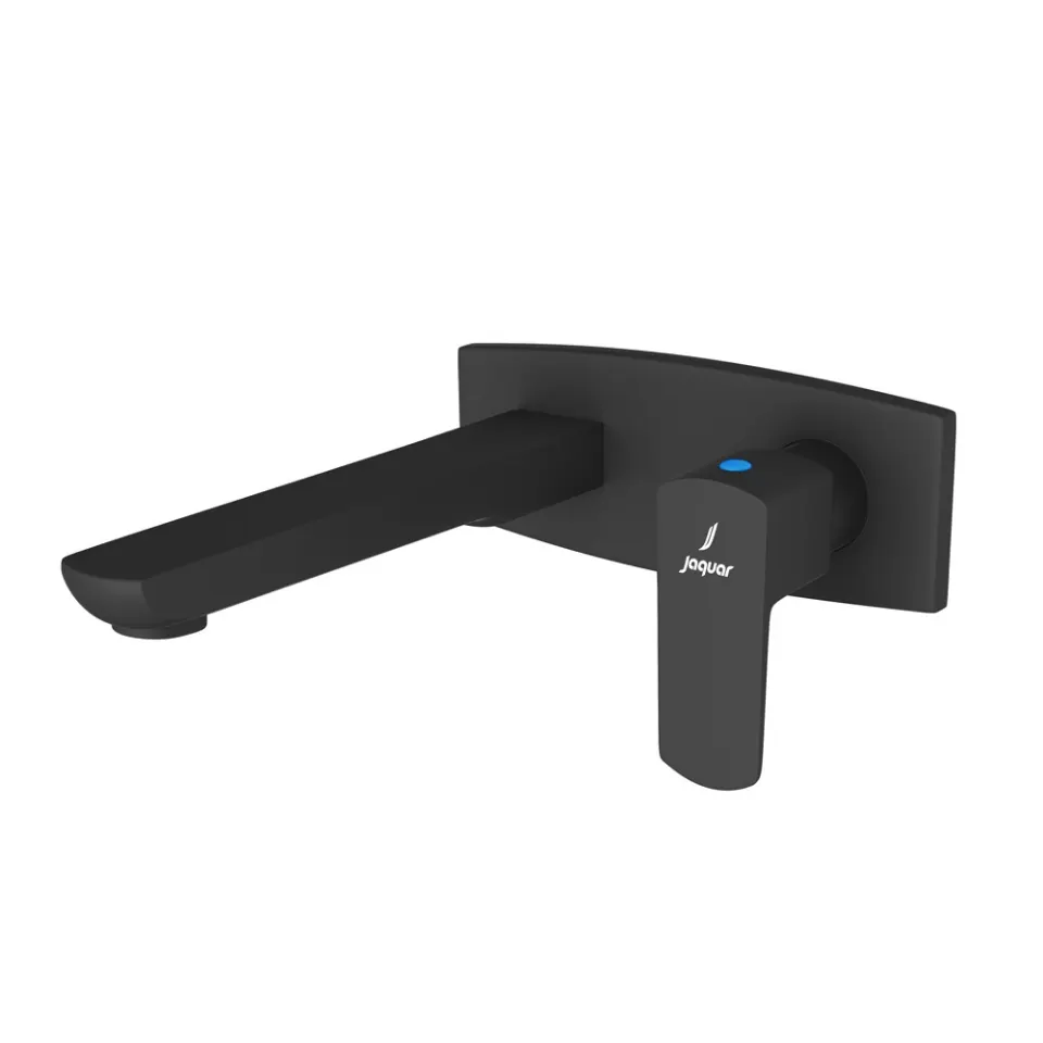 Jaquar Wall Mounted Concealed Basin Tap Exposed Parts Kit with Spout Kubix Prime series KUP-BLM-35441KPM Black Matt - image 1