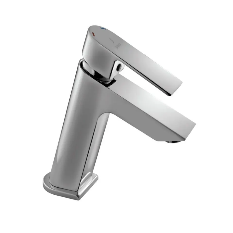 Jaquar Basin Mixer without Popup Waste, 450mm Braided Hoses Lyric series LYR-CHR-38001B Chrome - image 1