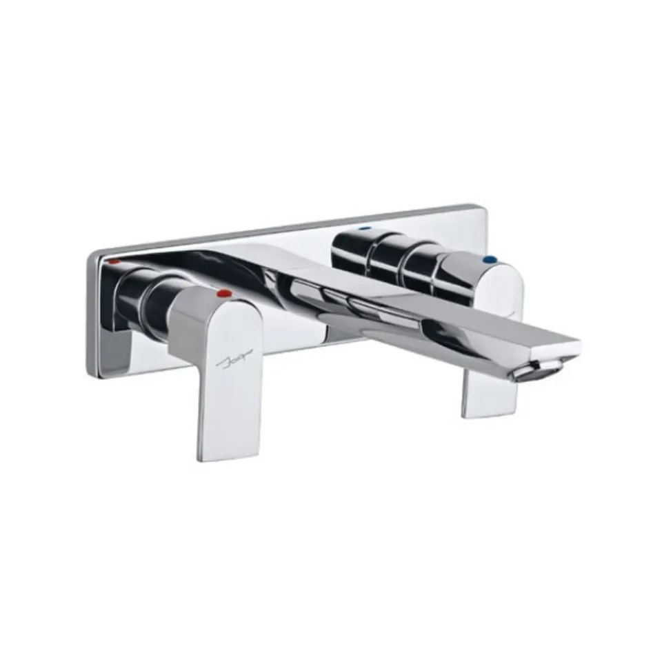 Jaquar Two Concealed Valve Basin Mixer for Wall Mounting Lyric series LYR-CHR-38433 Chrome - image 1