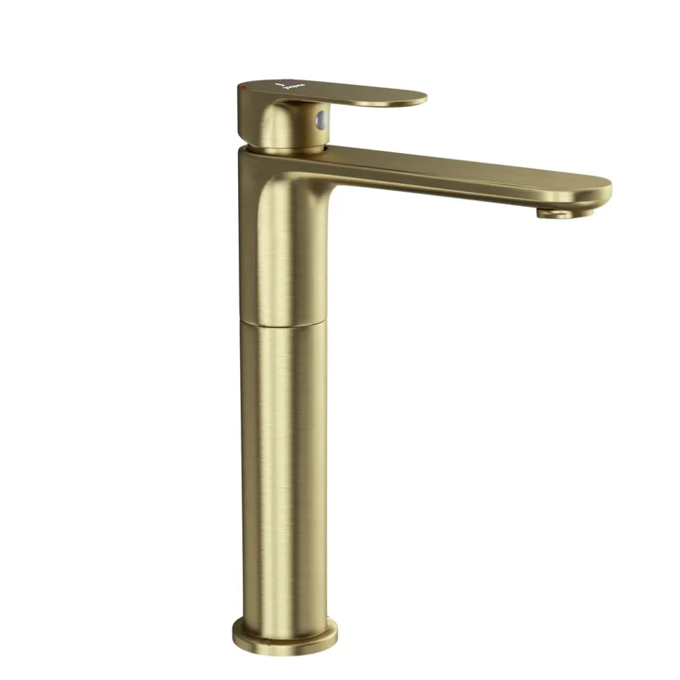 Jaquar Tall Boy Basin Mixer 150mm Extension Body, 600mm Braided Hoses Opal Prime series OPP-ABR-15005BPM Antique Bronze - image 1