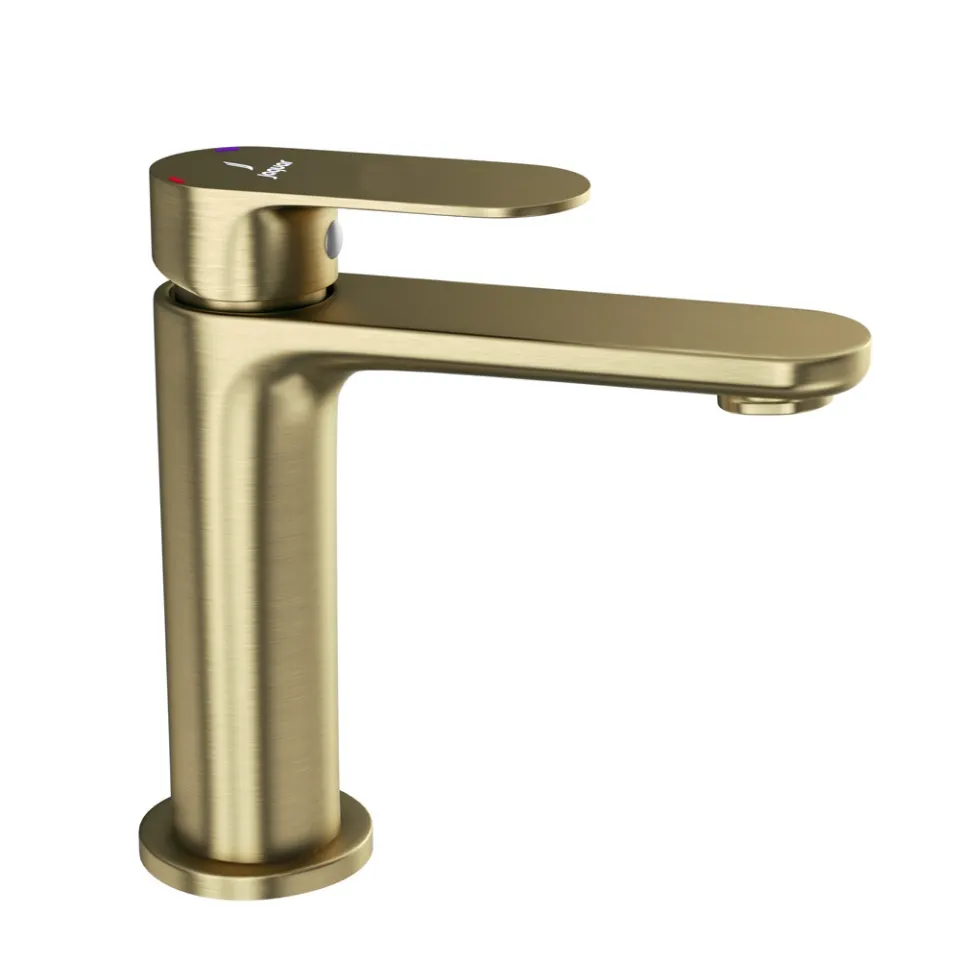 Jaquar Basin Mixer without Popup Waste, with 450mm Braided Hoses Opal Prime series OPP-ABR-15011BPM Antique Bronze - image 1