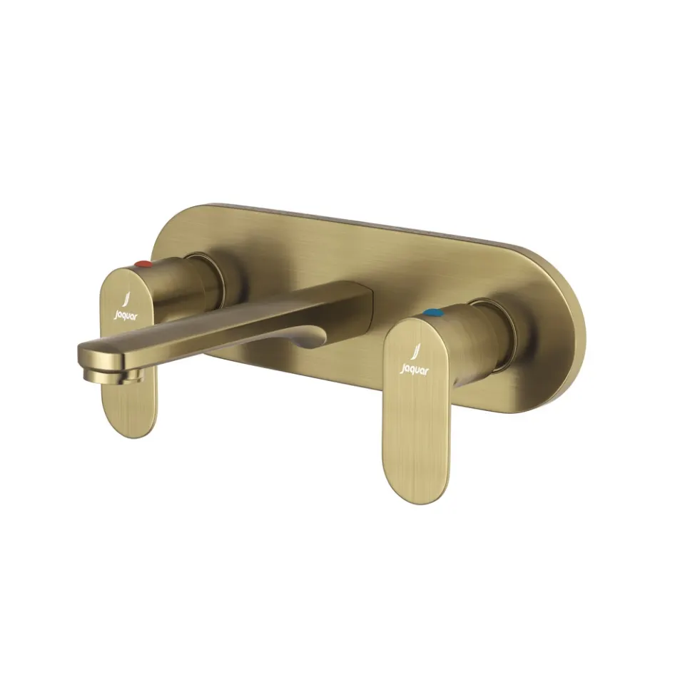 Jaquar Two Concealed Valve Basin Mixer for Wall Mounting Opal Prime series OPP-ABR-15433PM Antique Bronze - image 1