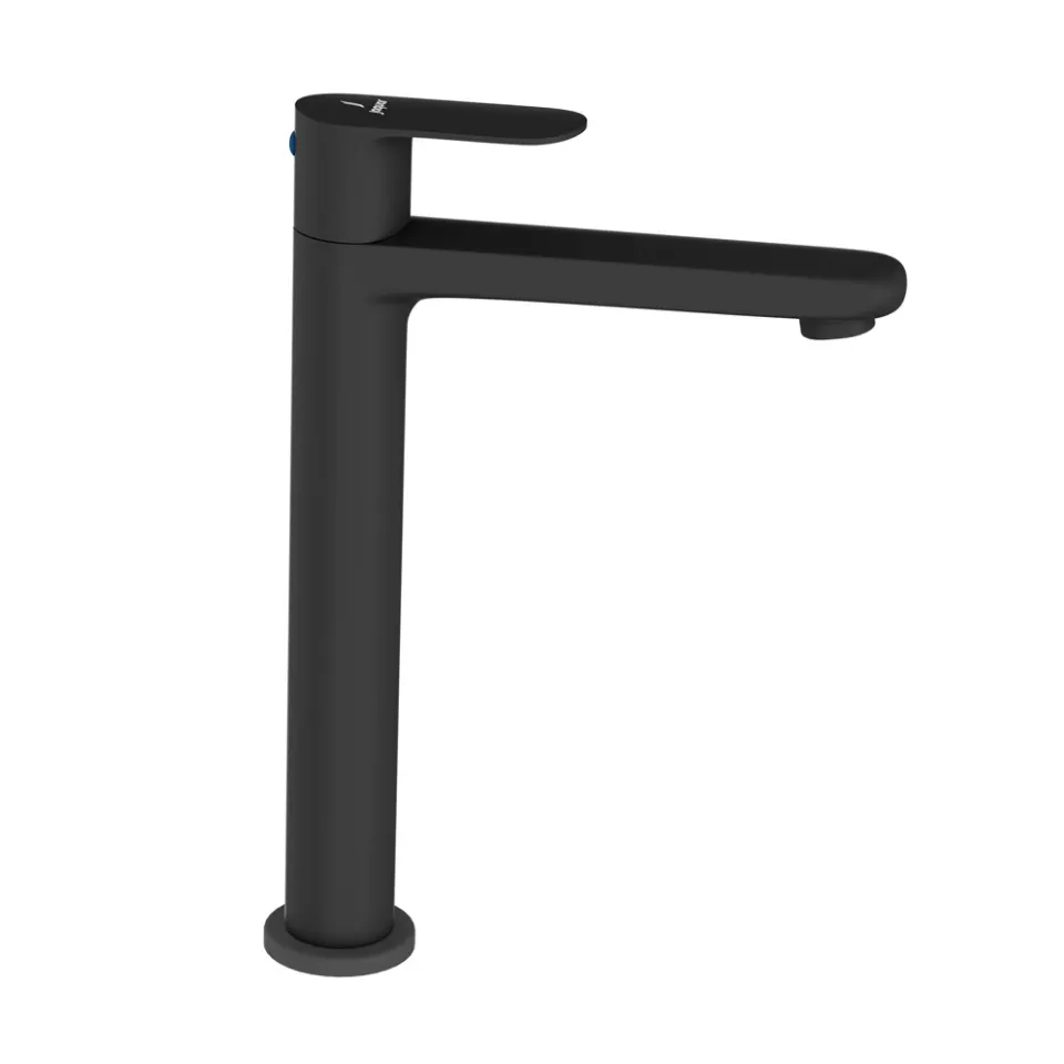 Jaquar Tall Boy Basin Pillar Tap with 200mm Extension Body Opal Prime series OPP-BLM-15021PM Black Matt - image 1