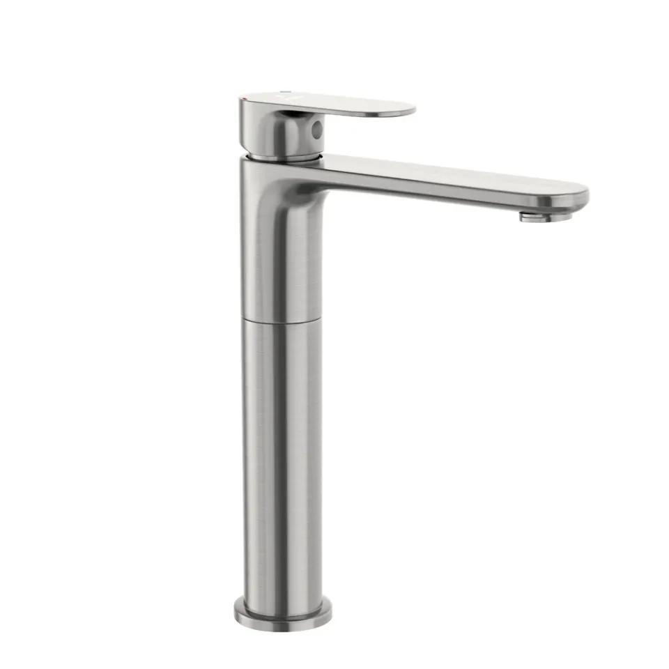 Jaquar Tall Boy Basin Mixer 150mm Extension Body, 600mm Braided Hoses Opal Prime series OPP-SSF-15005BPM Stainless Steel - image 1