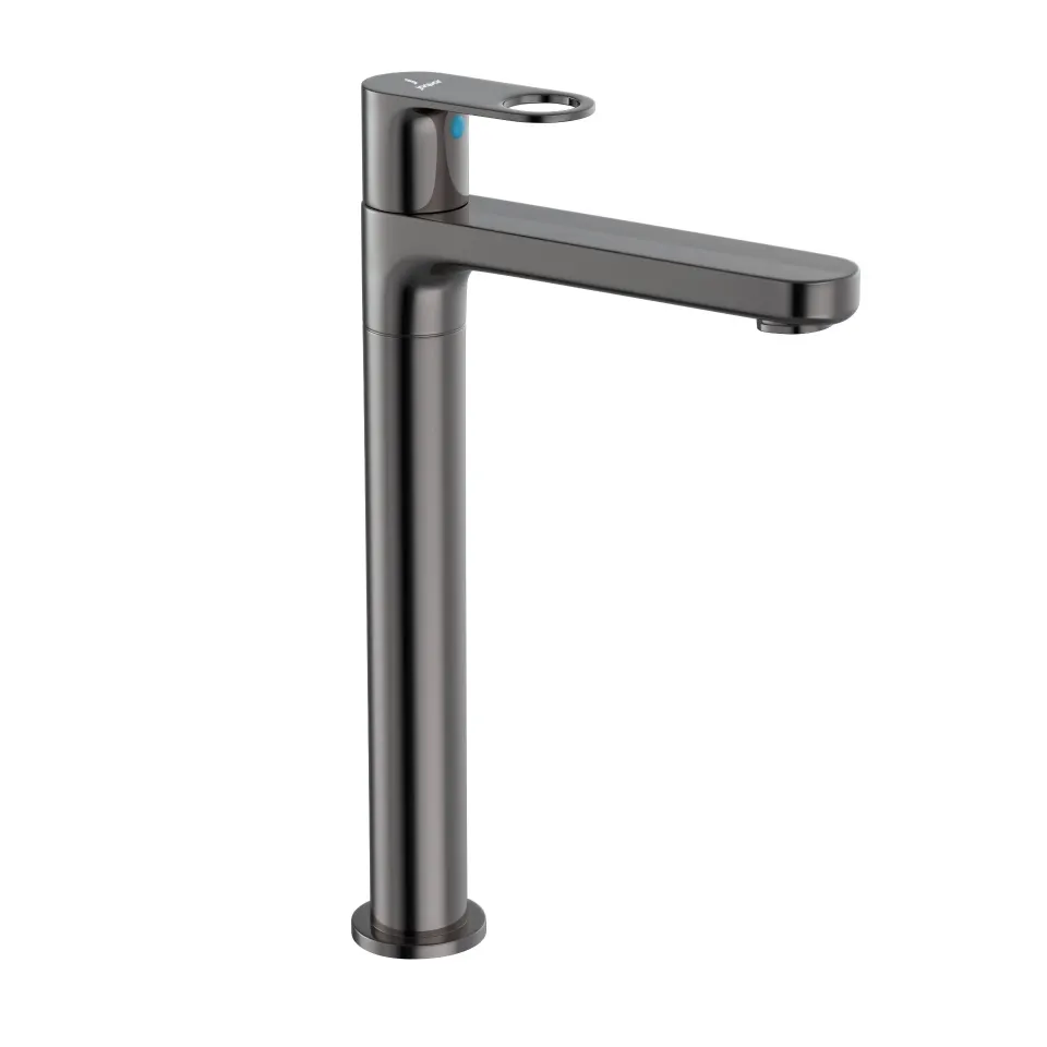 Jaquar Tall Boy Basin Pillar Tap with 200mm Extension Body Ornamix Prime series ORP-BCH-10021PM Black Chrome - image 1