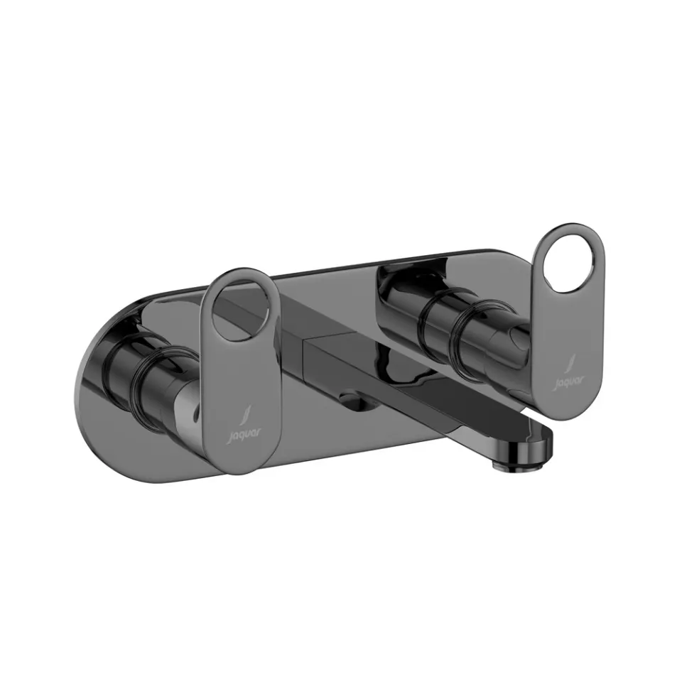 Jaquar Two Concealed Valve Basin Mixer for Wall Mounting Ornamix Prime series ORP-BCH-10433PM Black Chrome - image 1