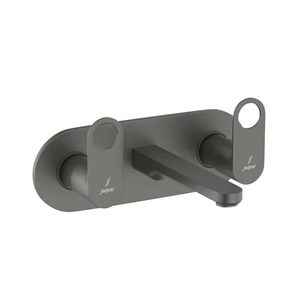 Jaquar Two Concealed Valve Basin Mixer for Wall Mounting Ornamix Prime series ORP-GRF-10433PM Graphite - image 1