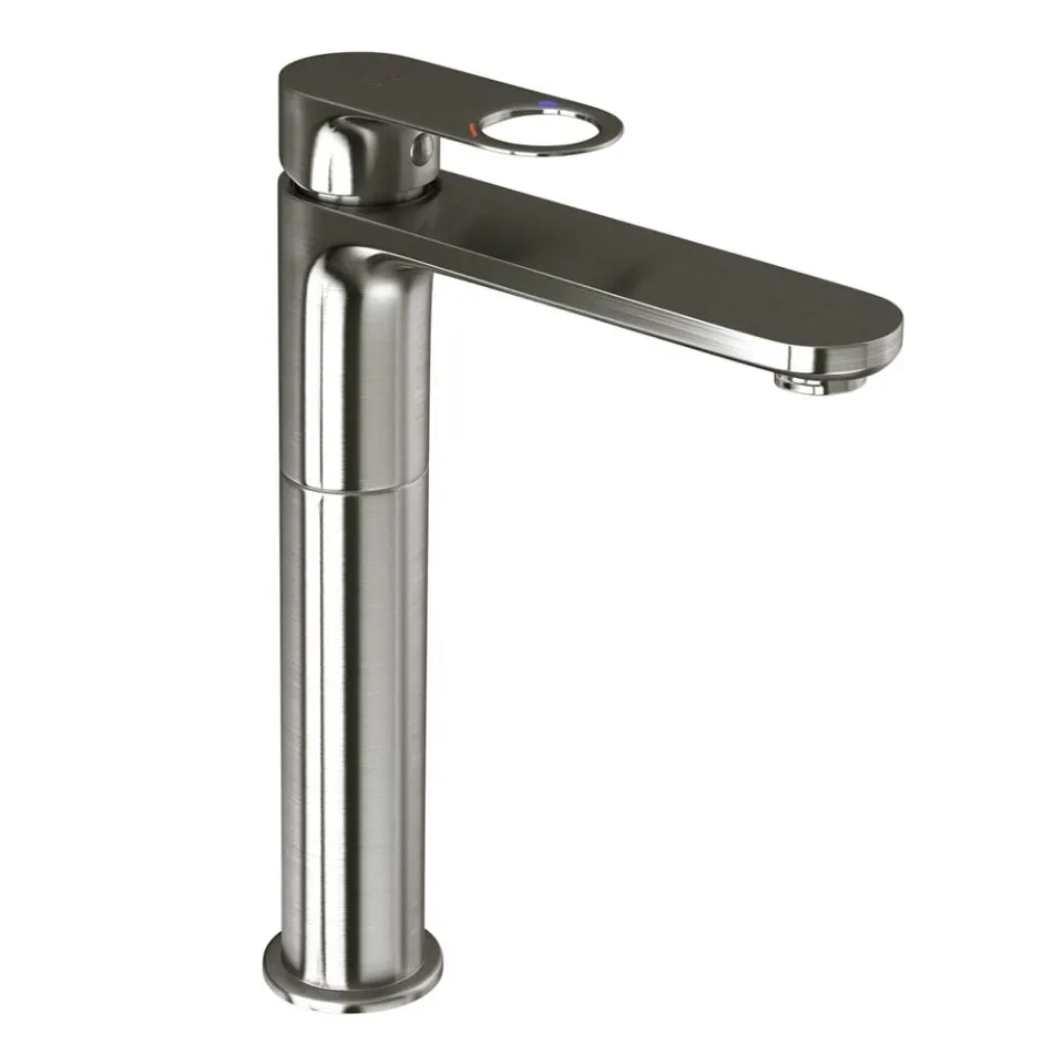 Jaquar Tall Boy Basin Mixer 150mm Extension Body, 600mm Braided Hoses Ornamix Prime series ORP-SSF-10005BPM Stainless Steel - image 1