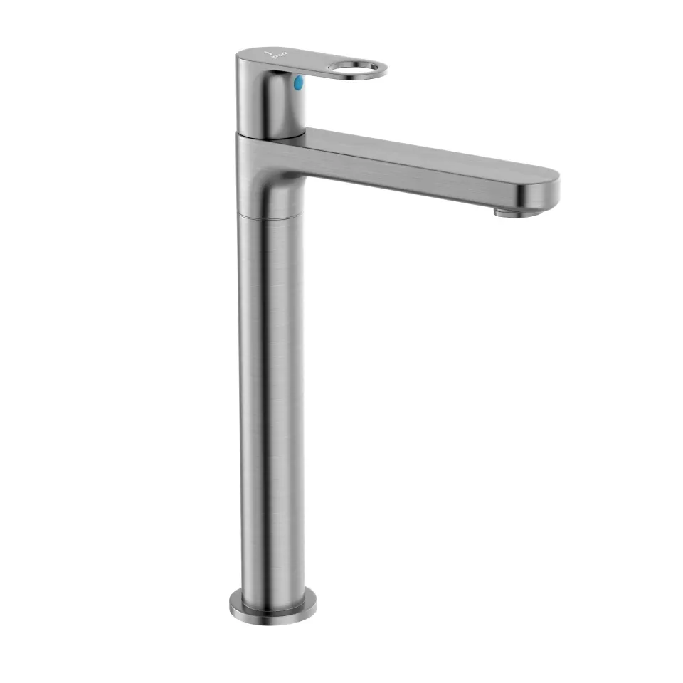 Jaquar Tall Boy Basin Pillar Tap with 200mm Extension Body Ornamix Prime series ORP-SSF-10021PM Stainless Steel - image 1