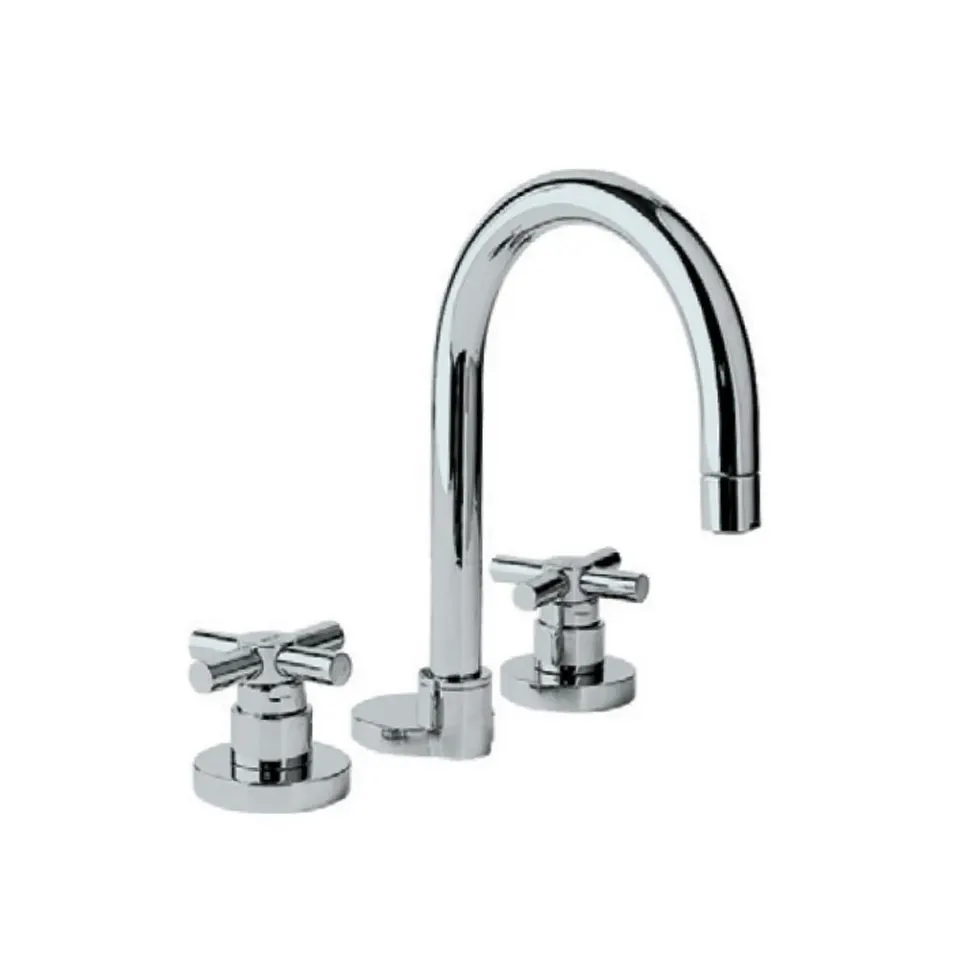 Jaquar 3-Hole Basin Mixer Solo series SOL-CHR-6189 Chrome - image 1