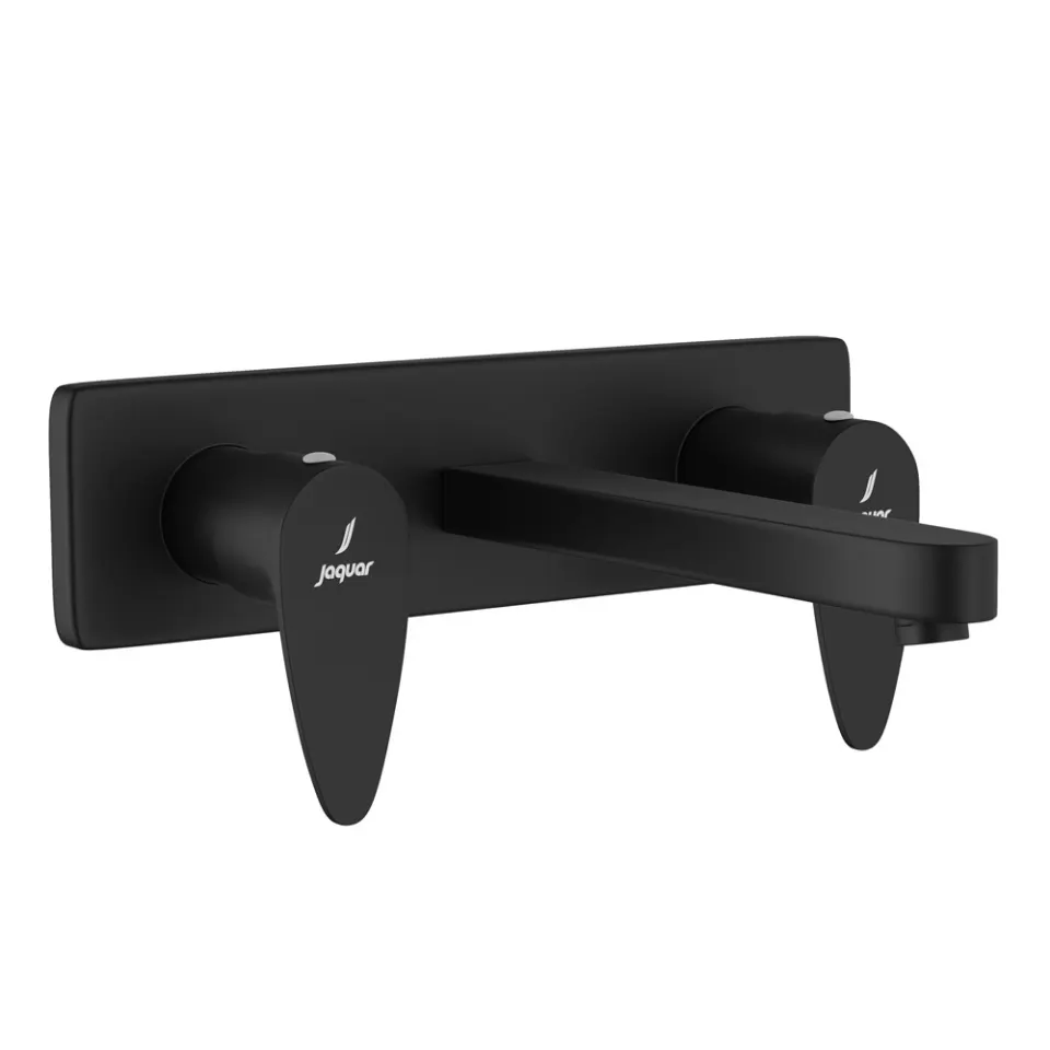 Jaquar Two Concealed Valve Basin Mixer for Wall Mounting Vignette Prime series VGP-BLM-81433 Black Matt - image 1