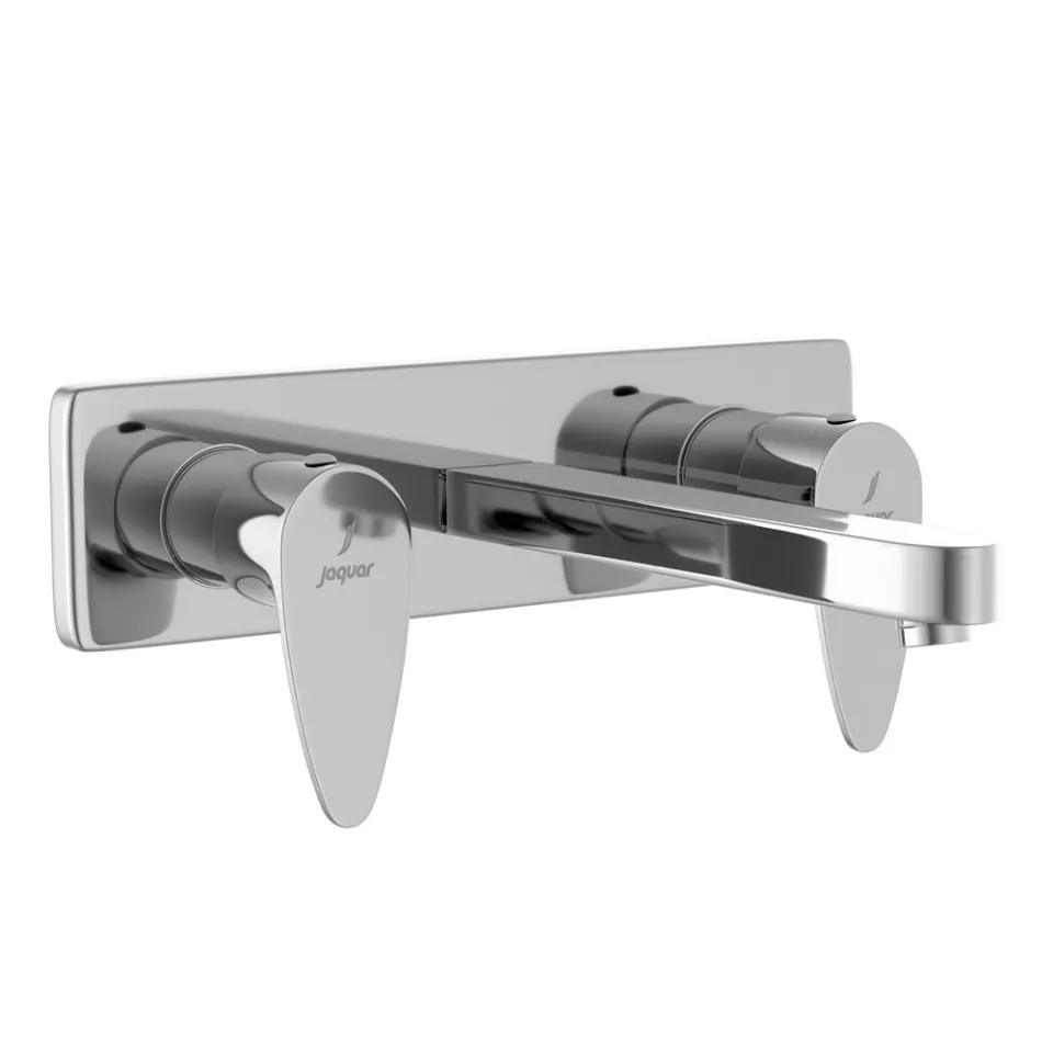 Jaquar Two Concealed Valve Basin Mixer for Wall Mounting Vignette Prime series VGP-CHR-81433 Chrome - image 1