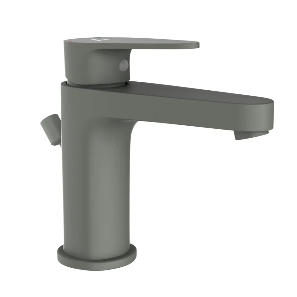 Jaquar Deck Mounted Basin Mixer with Popup Waste Vignette Prime series VGP-GRF-81051B Graphite - image 1